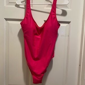 J.Crew Vibrant Pink One-Piece Swimsuit